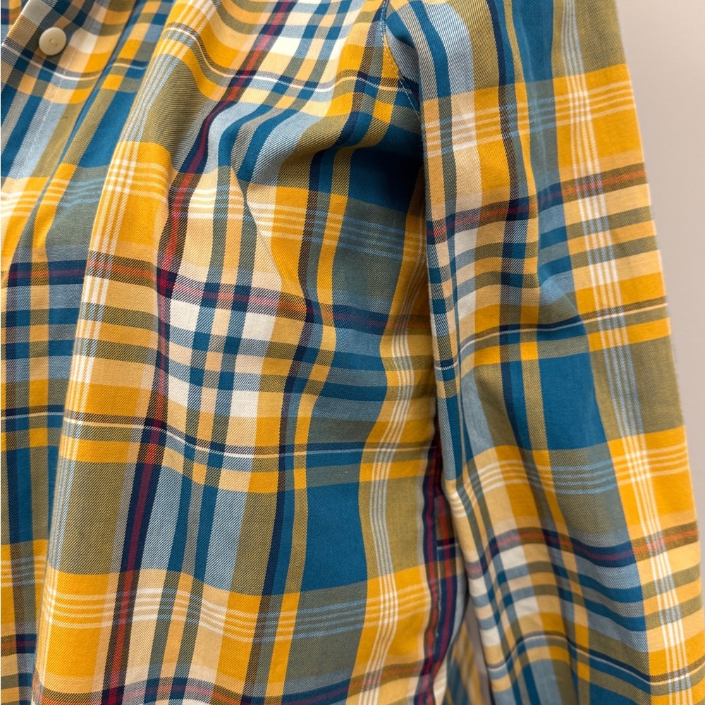 Foxcroft Plaid Shirt Sz 6p - Picture 8 of 14
